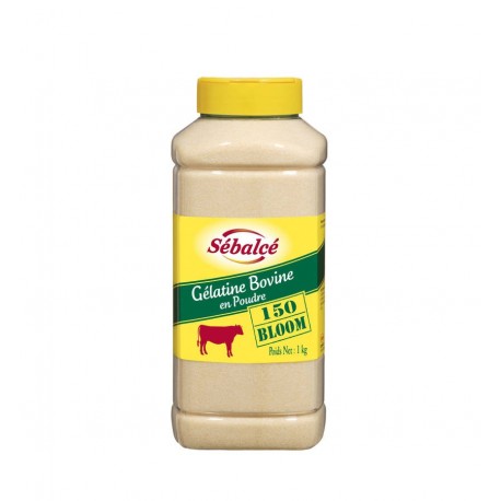 Gélatine en poudre bovine 150 bloom 1 kg
