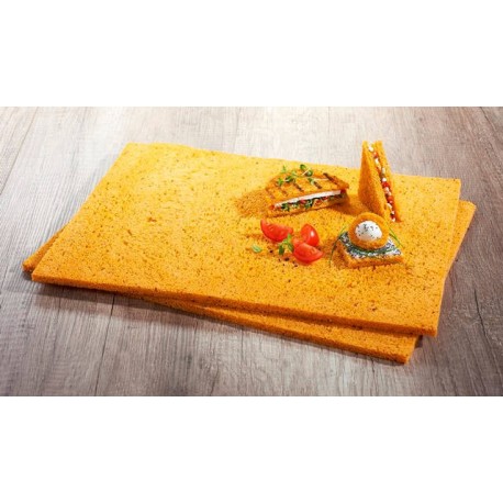 Plaque de pain à la tomate 300 x 400 x 9 mm 1,25 kg