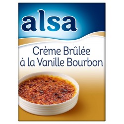 Préparation pour crème brûlée à la vanille Bourbon 40 portions