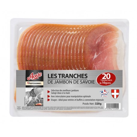 Jambon de Savoie en tranches 320 g