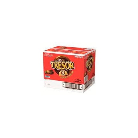 Céréales Trésor goût chocolat noisettes 450 g x 5