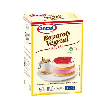 Préparation pour mousse bavaroise végétal neutre 1 kg