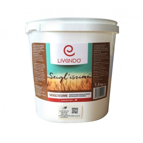 Levain de seigle dévitalisé pâteux 7.5kg