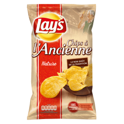 Chips à l'ancienne nature 45 g
