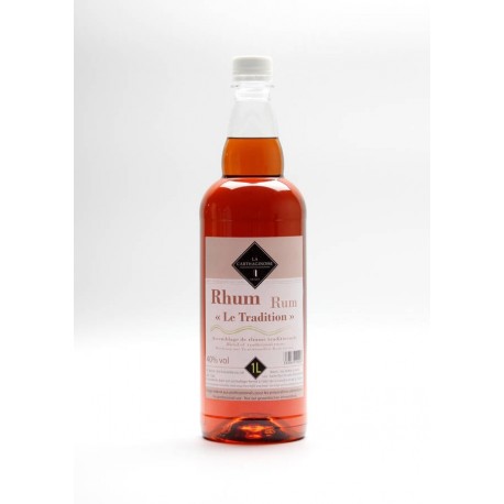 Rhum traditionnel foudré 40 % vol. 1 L