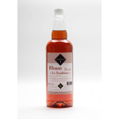 Rhum pâtissier traditionnel foudré 44 % vol. 1 L