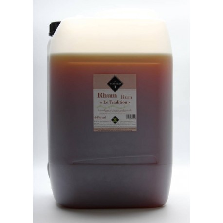 Rhum pâtissier traditionnel foudré 44 % vol. 20 L