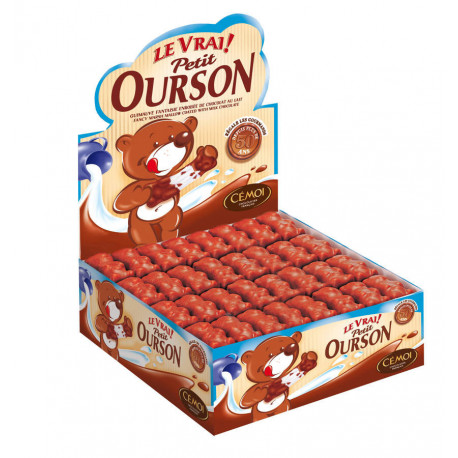 Colis Petit Ourson guimauve chocolat lait x 160 dont 50 offerts