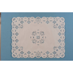 Dentelle préférence ingressable Le Kiosk rectangle F.S.C.25 x 35 cm x 250