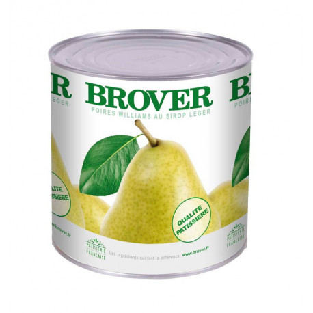 Demi poire au sirop léger 3/1