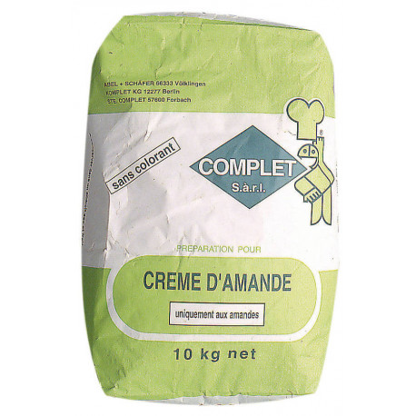 Préparation pour crème d'amande 10 kg