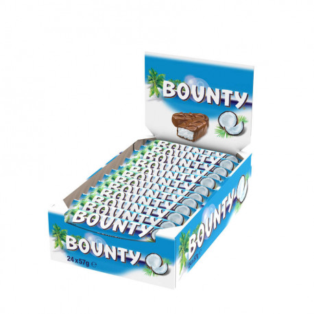 Barre chocolatée Bounty 57 g