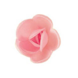 Petite rose rose en azyme 40 mm x 72