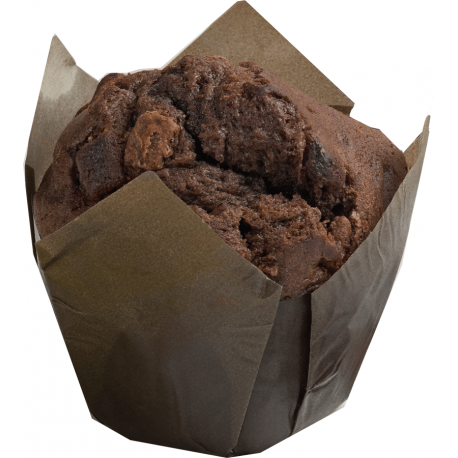 Muffin tulipe double chocolat 100 g x 32