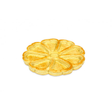 Tarte fleur feuilleté 8 parts D 255 mm 220 g