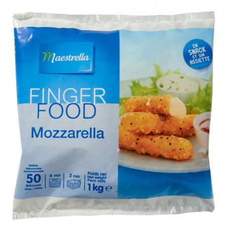 Bâtonnet pané à la mozzarella 1 kg