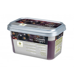 Purée de cassis noir de bourgogne sucrée