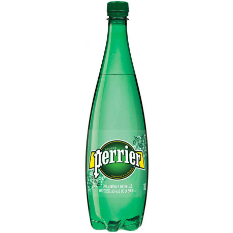 Eau minérale naturelle gazeuse Perrier nature 50 cl