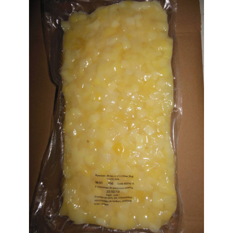 Pommes de terre en cubes cuites sous vide 2 kg