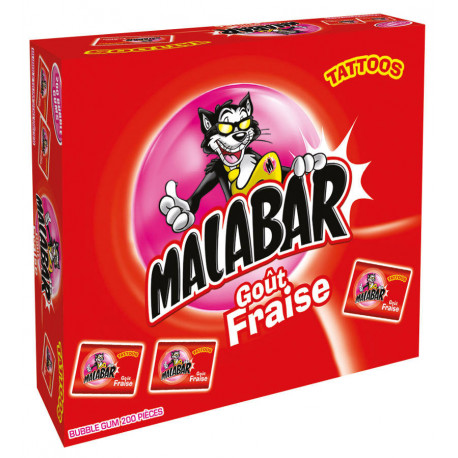 Malabar goût fraise x 200