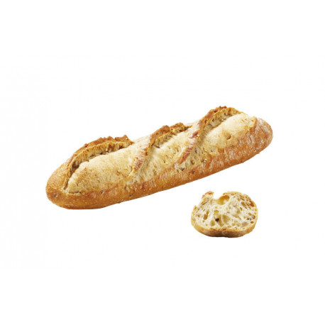 Baguettine sandwich multigrains précuite sur sole 140 g