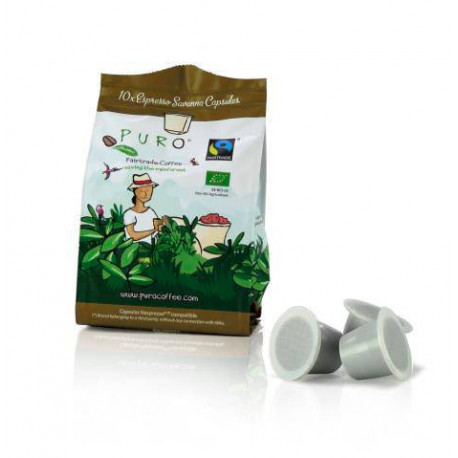 Capsule expresso Puro Savanna Bio pour machine Nespresso x 10