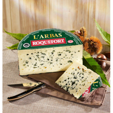 Roquefort AOP Arbras 1/2 environ 1,40 kg