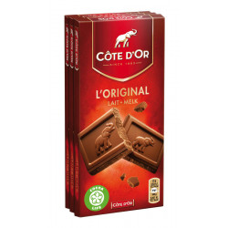  Tablette Côte d'or l'original lait 3 x 100 g