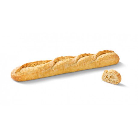 Baguette bio précuit sur sole 50 g