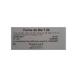 Farine blé T 55 - 25 kg