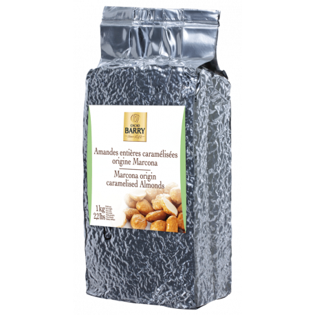 Amandes entières caramelisées 1 kg