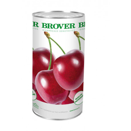 Bigarreau dénoyauté au sirop léger 2/1