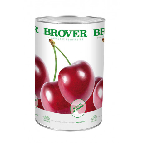 Bigarreau dénoyauté au sirop léger 5/1