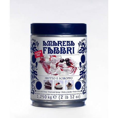 Griotte Amarena denoyautée au sirop lourd 1,25 kg