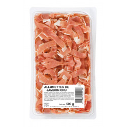 Allumette de jambon cru 500 g