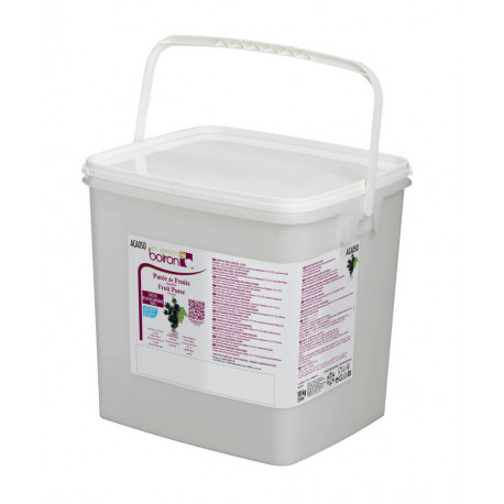Purée de cassis non sucrée 10 kg