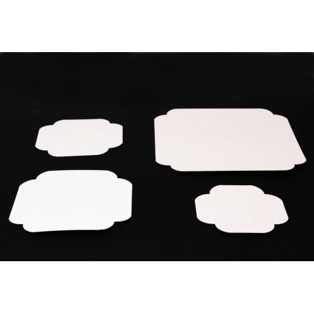 Carré rainé blanc 15 x 15 cm x 500