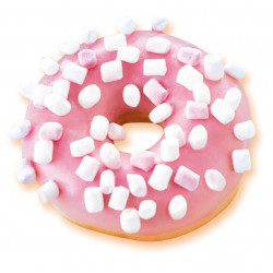 Donuts goût fraise décor marshmallows 54 g x 36