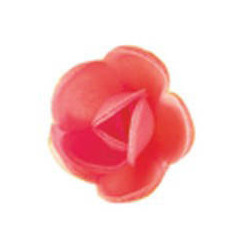 Mini rose rouge en azyme 30 mm x 72