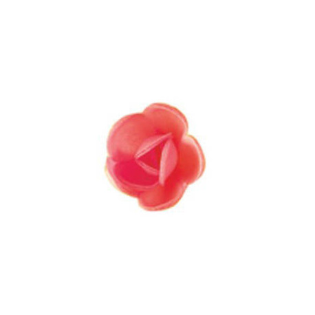 Petite rose rouge en azyme 40 mm x 72