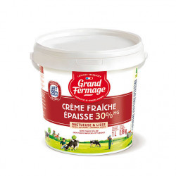 Crème fraîche épaisse 30 % MG 1 L