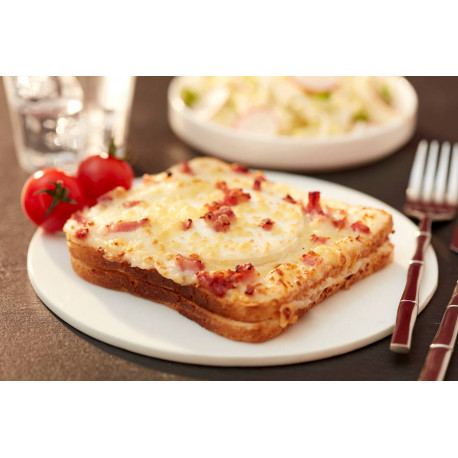 Croque-monsieur chèvre-lardon 170 g