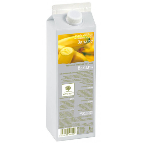Purée de bananes sucrée 1 kg