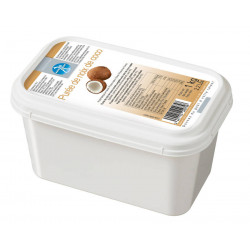 Purée de coco sucrée pasteurisée 1 kg