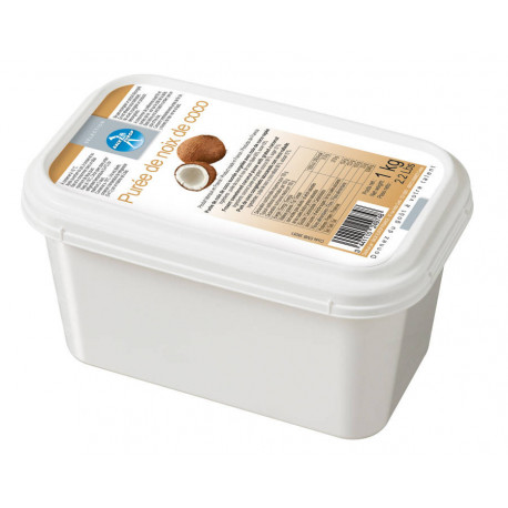 Purée de coco sucrée pasteurisée 1 kg