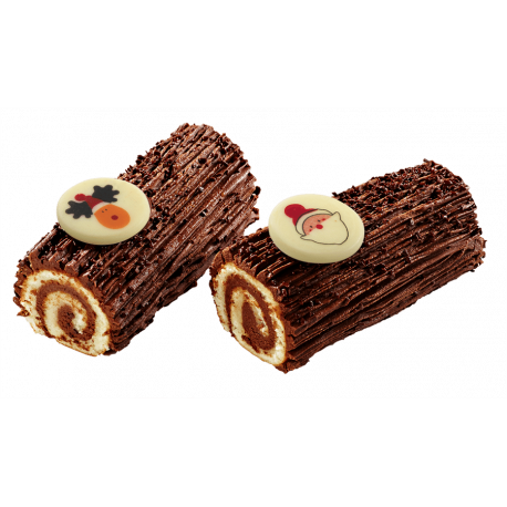Bûchette crème au beurre-chocolat 59,6 cm 80 g x 32