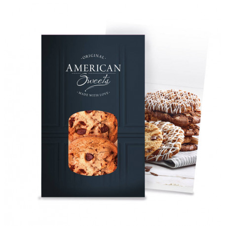 Sachets cookies grand modèle avec fenêtre
