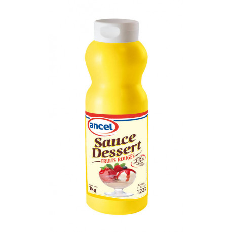 Sauce dessert arôme fruits rouges 1 kg