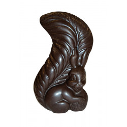Moulage écureuil chocolat noir 60 g