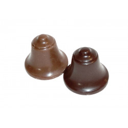 Moulage cloche praliné-noisette-chocolat noir 940 g